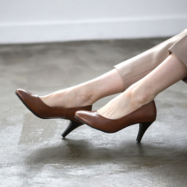 [GIRLS GOOB] Women's Comfortable High Heels Dress Shoes, Pumps, Cowhide - Made in KOREA